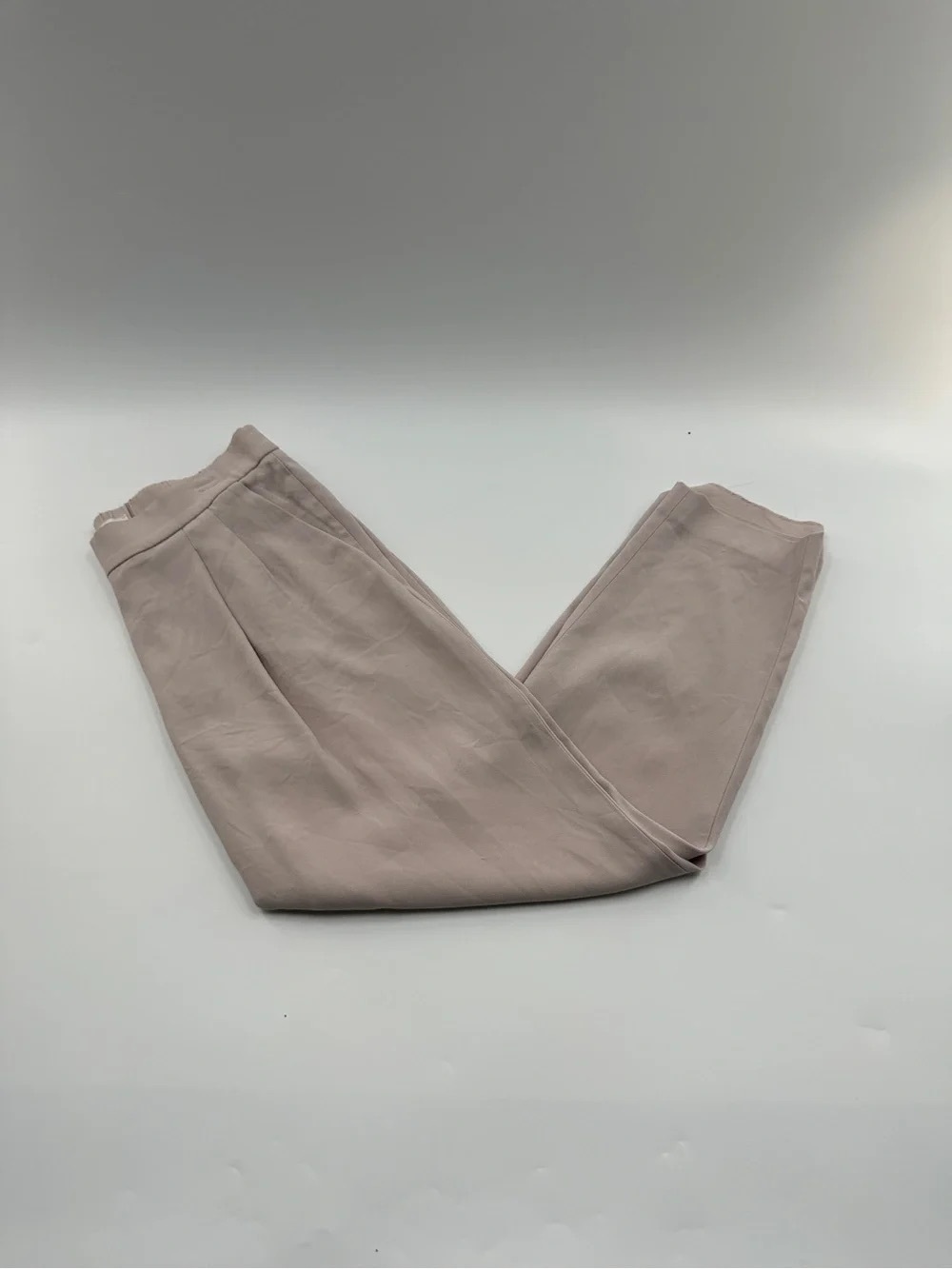 Straight-Leg Women's Pants in Soft Blush
